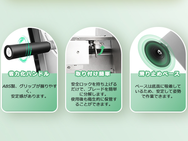 Amazon | Huanyu 野菜スライサー 業務用 厚さ0-7MM 千切り+