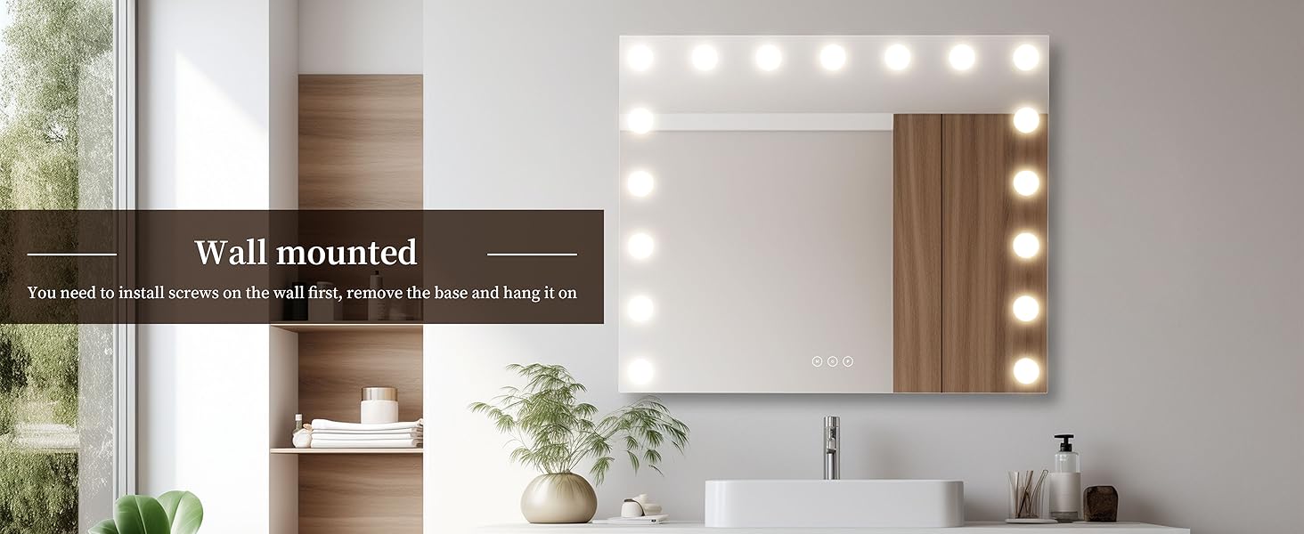 vanity mirror with lights