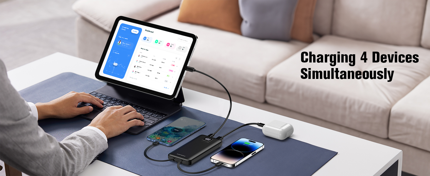 10000mAh Portable Charger