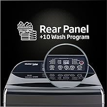 Top Load Washing Machine Rear Panel