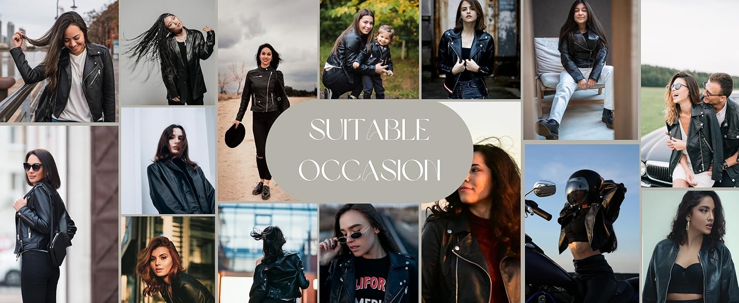 motorbike leather jacket