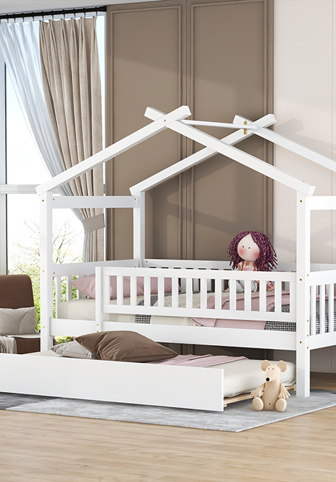 house floor bed bed frame