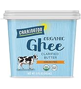 Carrington Farms USDA Certified Organic Grass Fed Ghee, 12oz., Compare Our Cost Per Ounce