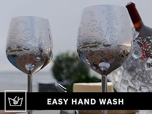 Stainless Steel Wine Glass