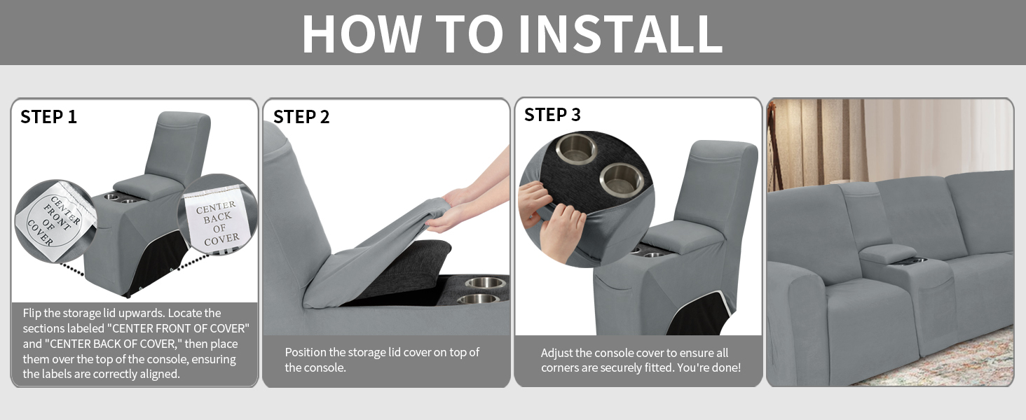 100% Waterproof Recliner Sofa Cover