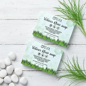 Khus Vetiver roots soap for Pimple Free Skin
