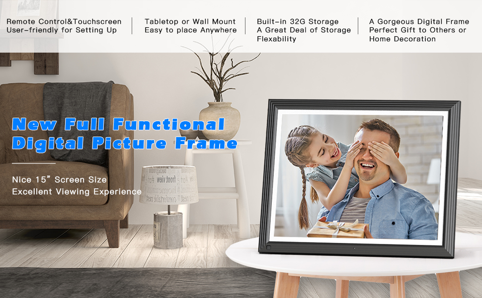 wifi picture frame for grandparents