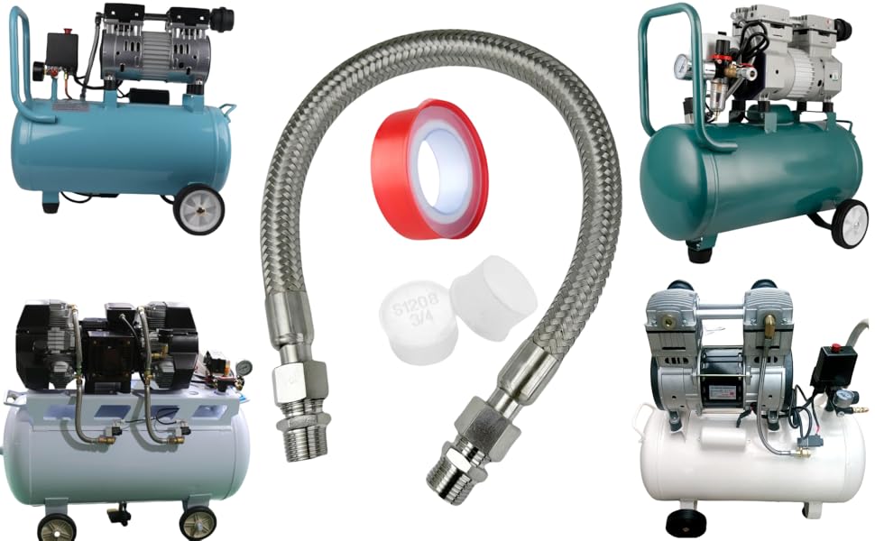 1/2 air hose  air compressor hose  compressor hose  air line stainless steel hose