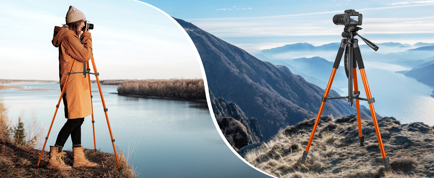 a mountain lake and a mountain