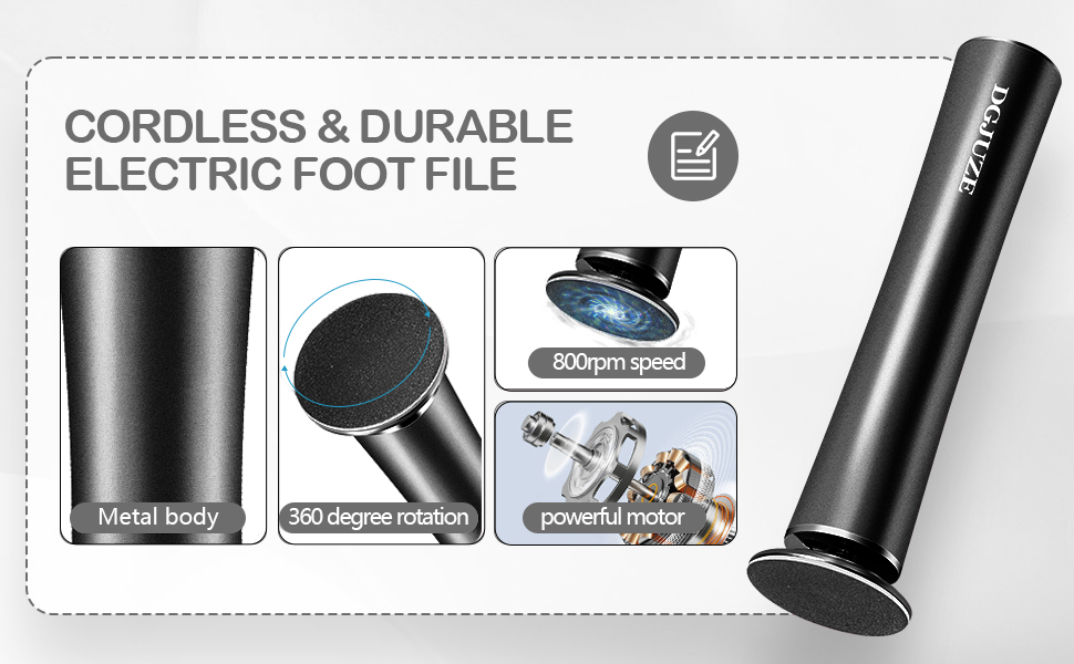 callus remover feature