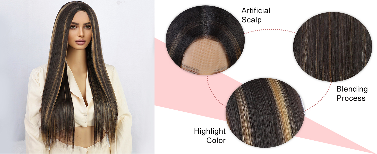 Highlights Hair Wigs