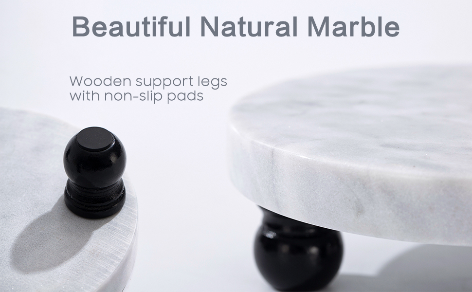 FasolaHome Decorative Marble Riser For Display, Cute Home