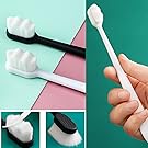12PCS micro-nano manual toothbrush