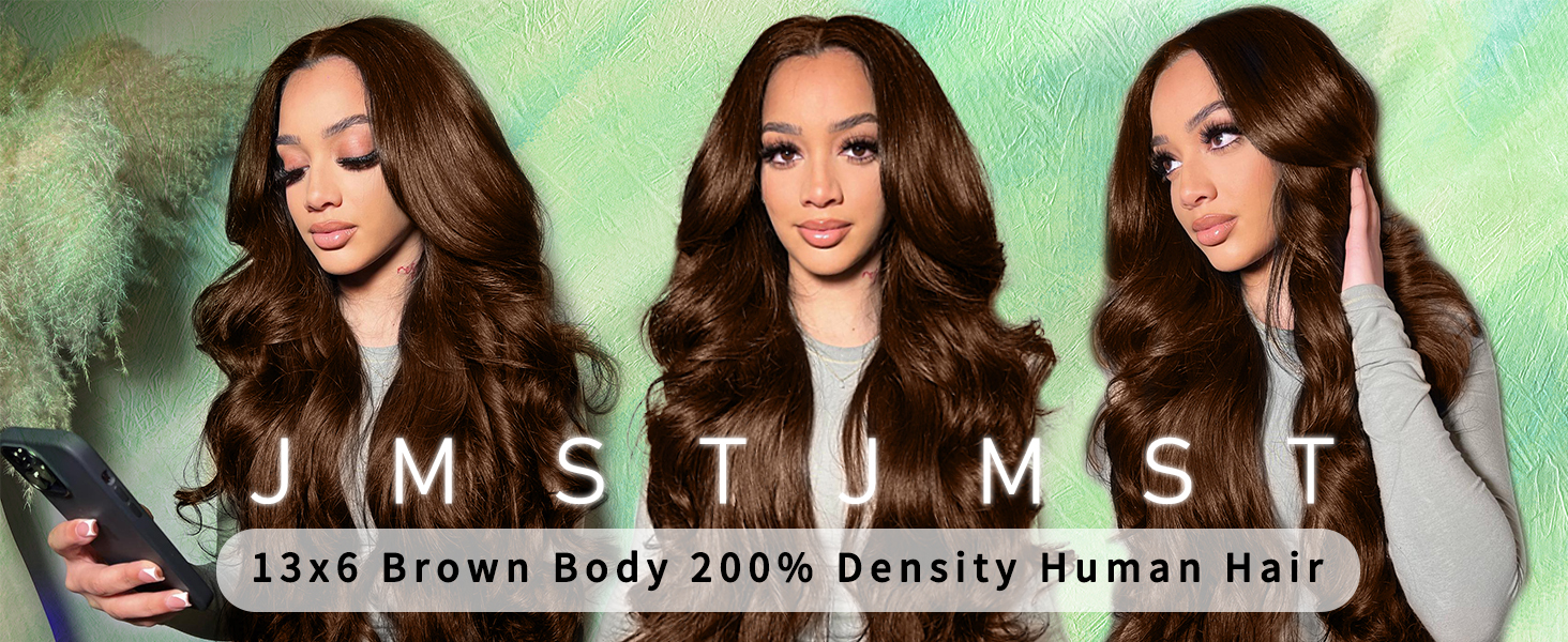 200 density hd lace front wigs human hair
