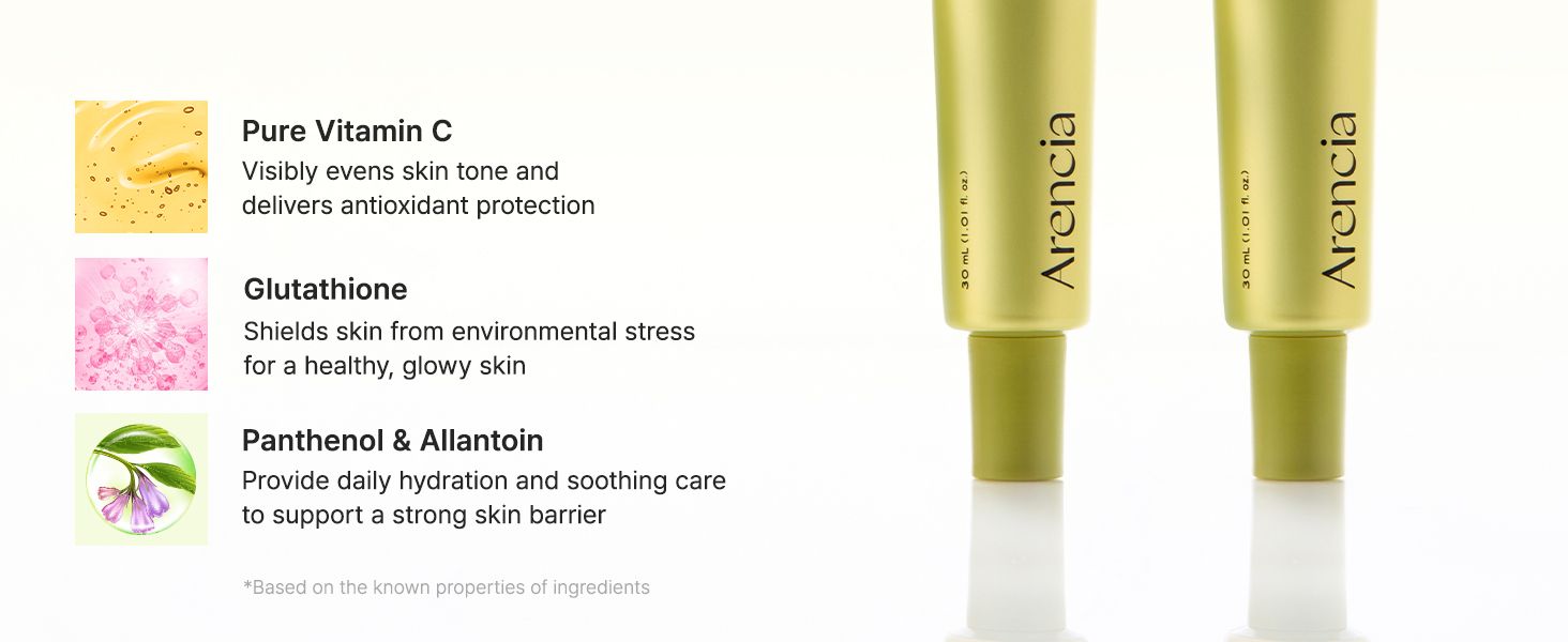 Arencia vitamin c booster serum
