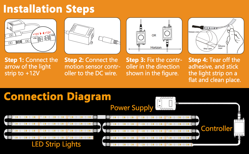 led motion sensor cabinet light