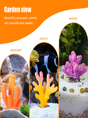 Resin Plants Aquarium Decorations