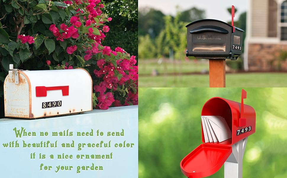 Mailbox Flag Replacement Kit Mailbox Flag Stainless Steel