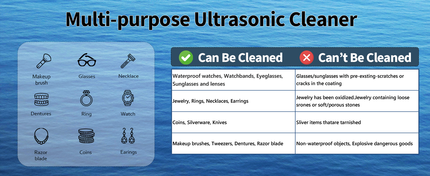 Ultrasonic Jewelry Cleaner