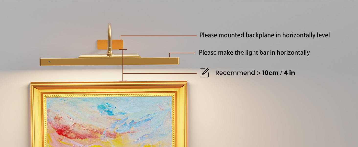 Picture Light 3Pack 16.55in Picture Lights for Wall