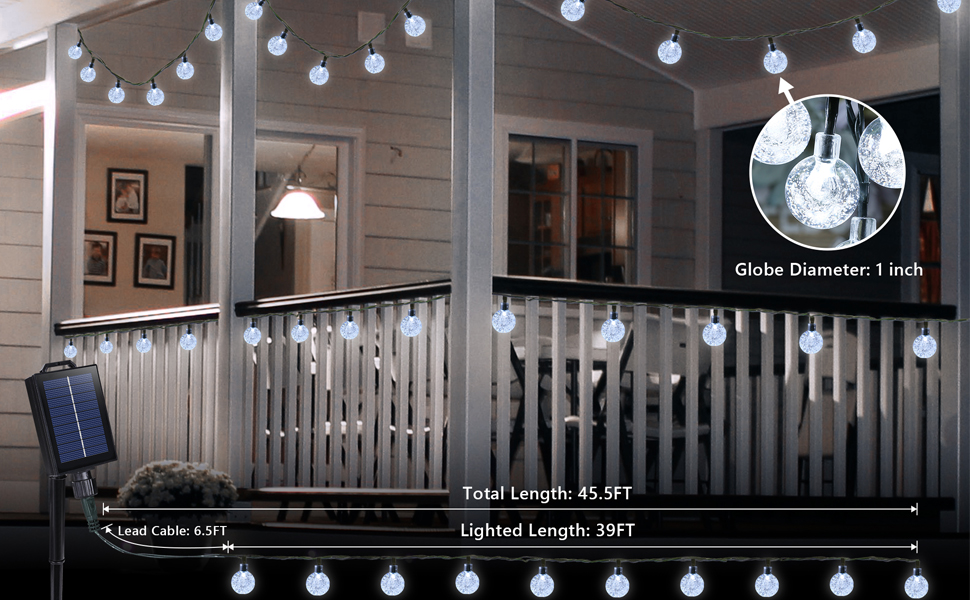solar string lights