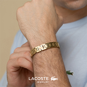 Pulseras Lacoste para el METROPOLE