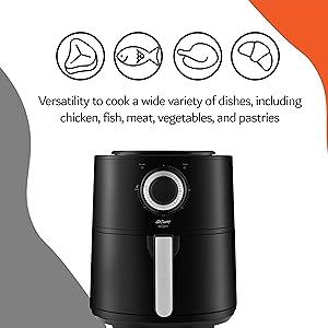 Versatility to cook a wide variety of dishes