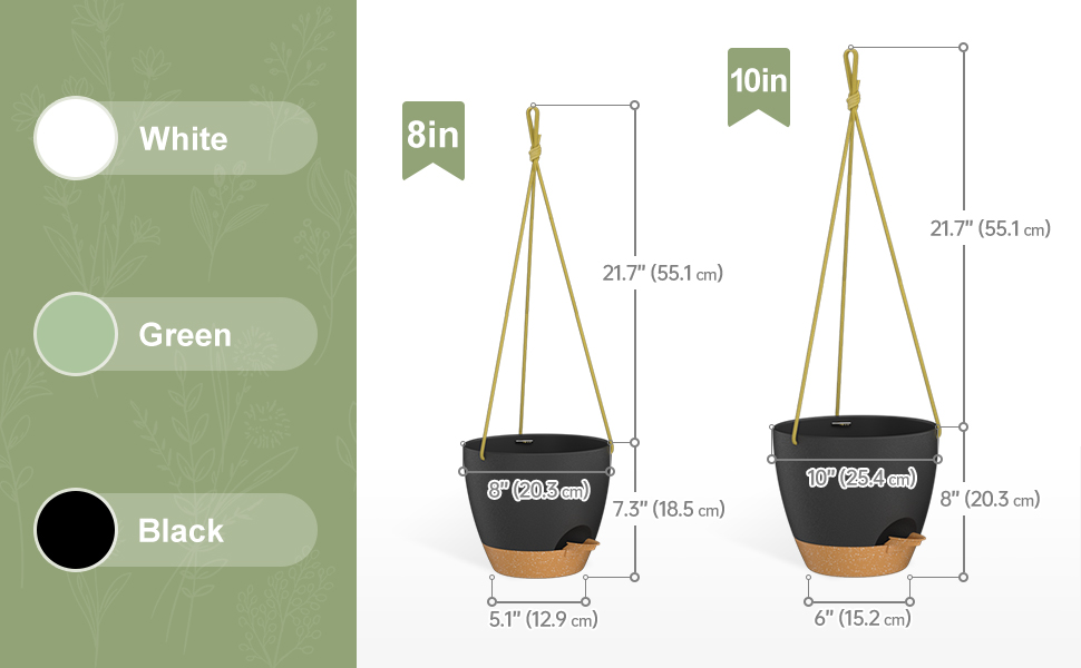 a hanging pot with a rope handle and a hanging planter attached to it.
