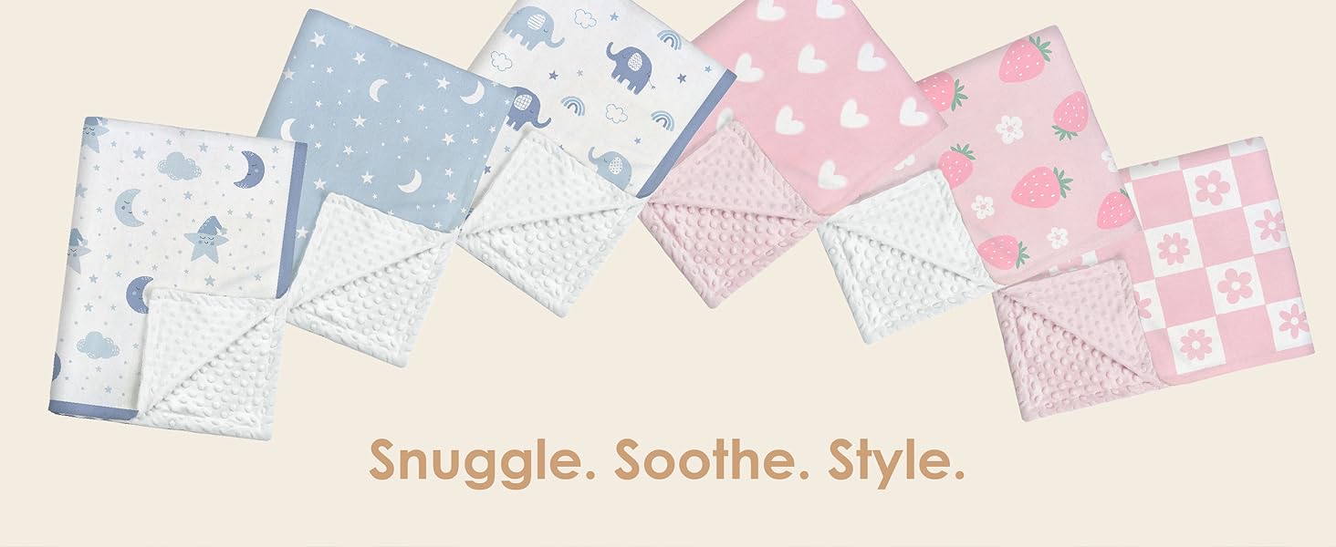 SANDJEST The CuddleDot Baby Blanket