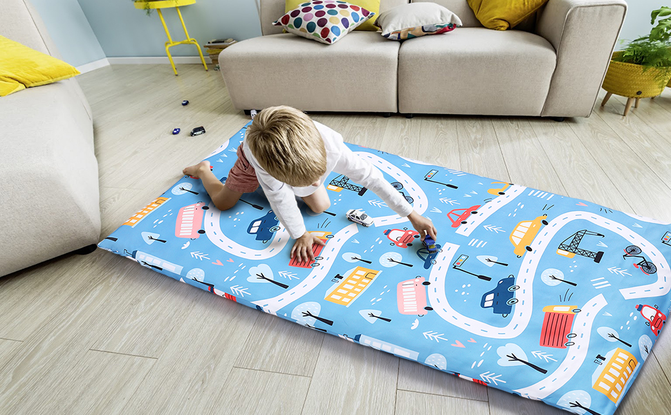 Cloele Kids Nap Mat Cover for Boys & Girls Full Nap Mat