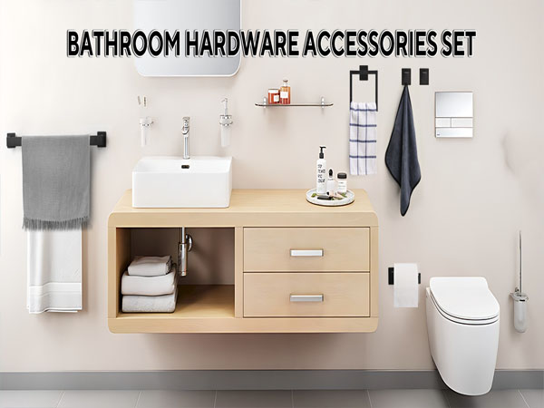 Amazon.com: PABUES 15 Pieces 23.6-Inch Bathroom Hardware