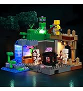 Brickshining LED Lighting Compatible with Lego The Skeleton Dungeon 21189, Light Kit Compatible w...