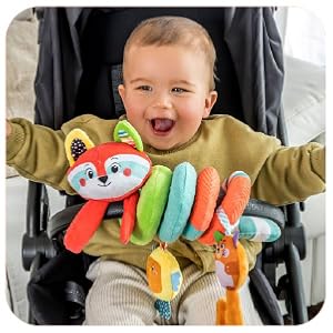 Clementoni 17708 Easy-Peasy Bear Stroller, Pushchair for Toddlers-Early Years, Infant, New Born Soft Toys Gift, Multicolour, Medio 15 Baby Clementoni