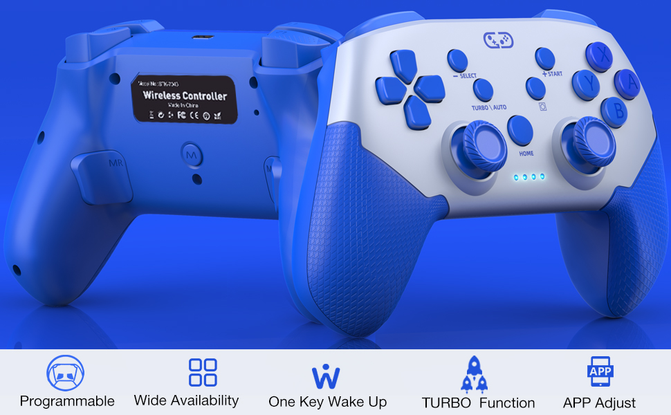 NinjaPlusOX Switch Controller, Wireless Switch Pro