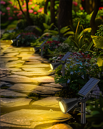 solar garden lights