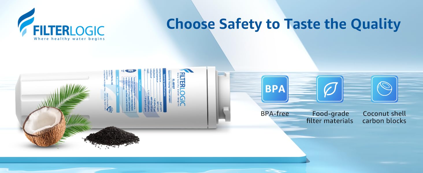 Filterlogic UKF8001 Replacement for EveryDrop Filter 4