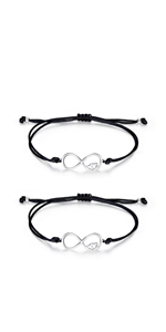 QMEXINS 7 Knot Evil Eye Bracelet for Women Men Friends