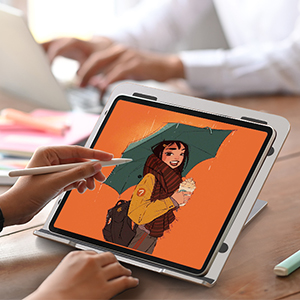 URBAN KINGS Aluminium Laptop Stand for Desk, Adjustable 6 Angle Laptop Riser for Laptops 13" 14" 15.6" inch 103 S