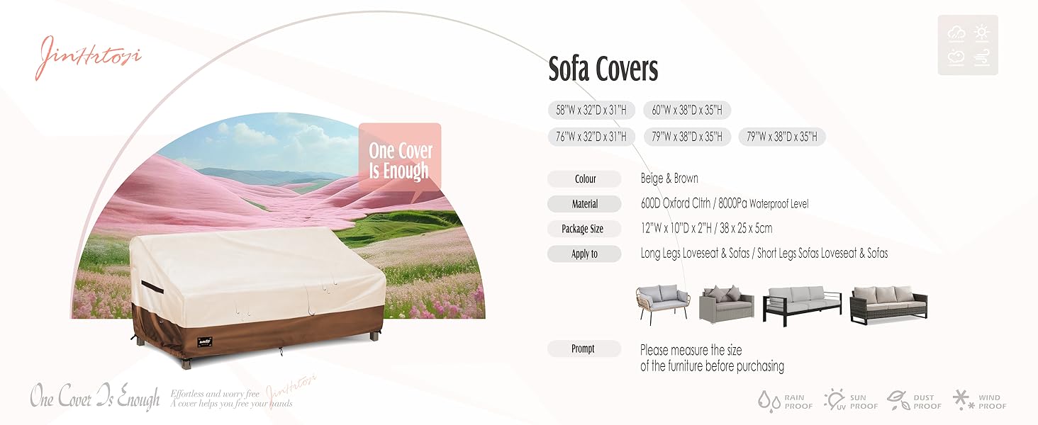 outdoor couch cover