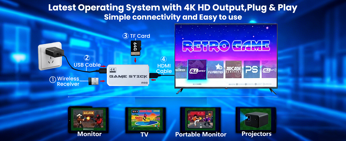 retro handheld game console