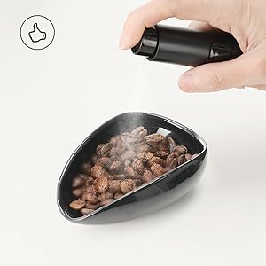 AIEVE Coffee Bean Dosing Cup and Spray Bottle Set