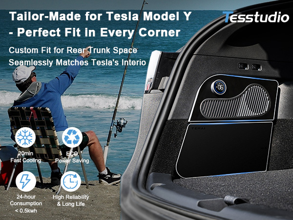 Tesla Model Y トランク フリーザー Amazon.com: CHERY INDUSTRIAL.COM Tesla Cooler Car
