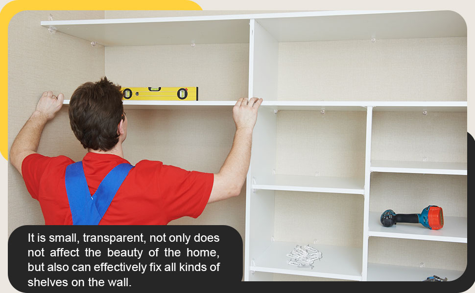 Maitys Plastic Locking Shelf Pegs Locking Shelf Pins