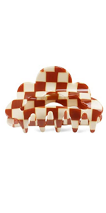 Kaffee Checker Hair Clips Yoemayuner 44