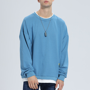 blaues Sweatshirt