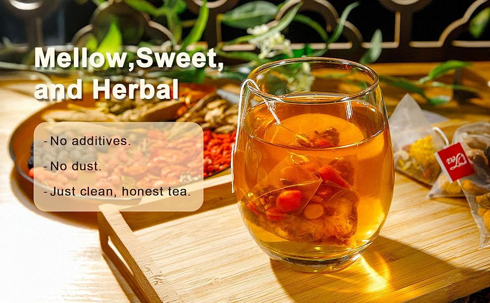 Ginseng Five Treasures Tea