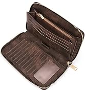 CLUCI Womens Wallet RFID Bifold Wristlet Large