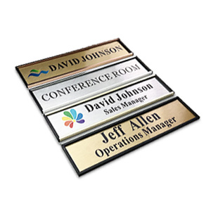 NEME入り WELCOME PLATE SINKAA Personalized Name Plate for Door or Wall, 2 x10 inch