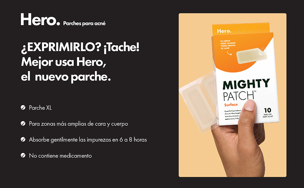 Acné, Grano , Parches para acné , soluciones para acné