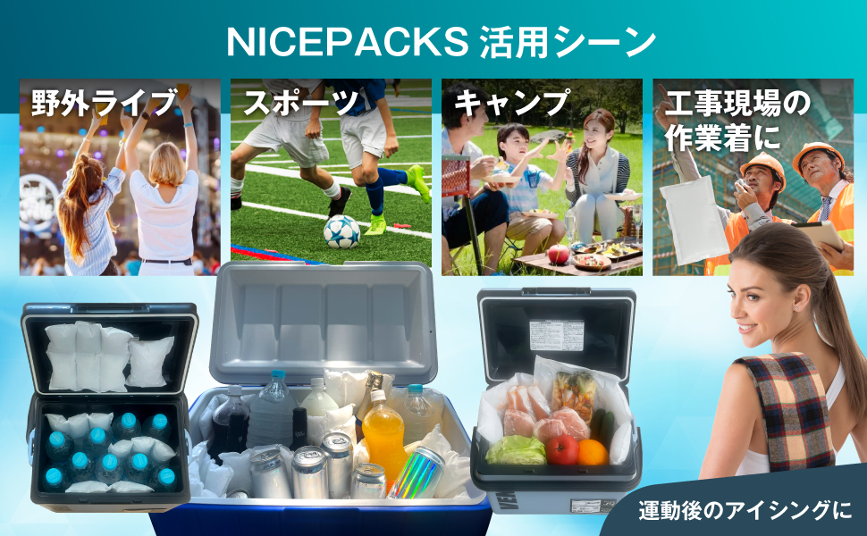 Amazon | NICE PACKS ナイスパックス 保冷剤 アイスパック 強力